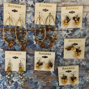 7 Pair NWT Lot of Earrings